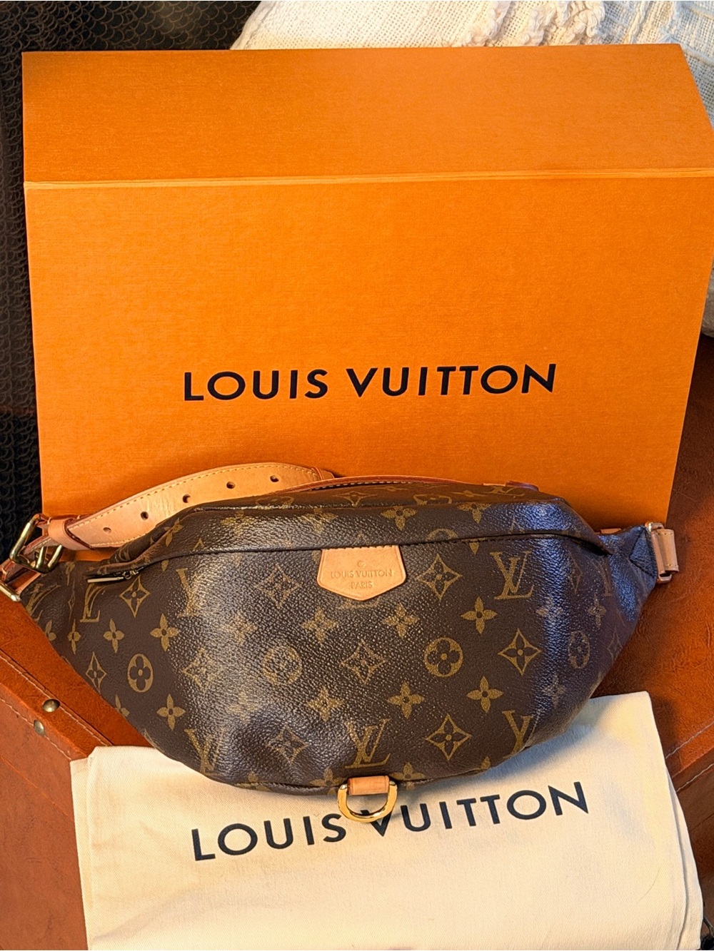 Louis Vuitton Monogram Bum Bag - Brown Monogram Canvas✨